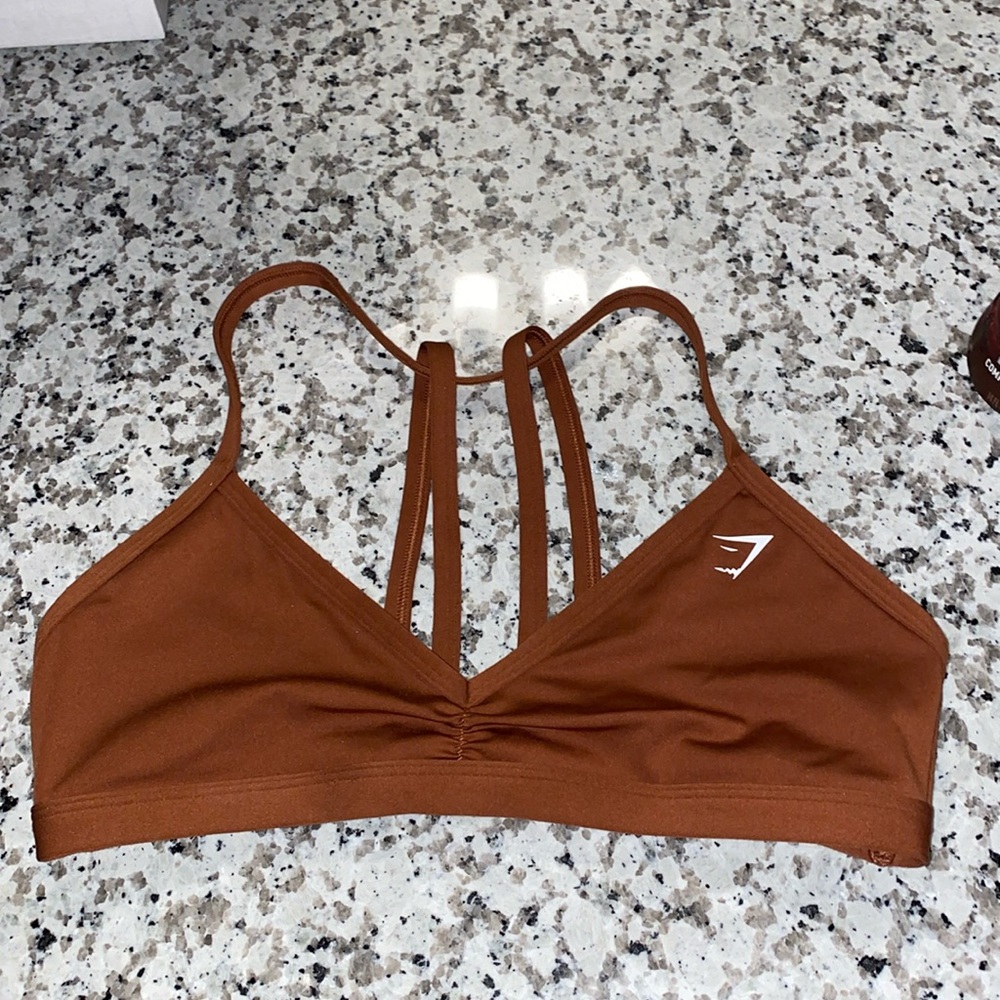 Gymshark Light Brown Sports Bra- US M